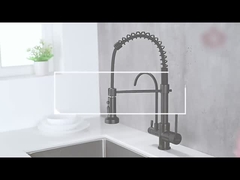 Kitchen 3 function faucets