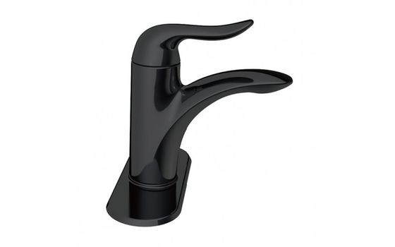Smooth Lines And Ergonomic Basin Faucet Wing Shaped Handle Easy To Control Water Flow And Temperature