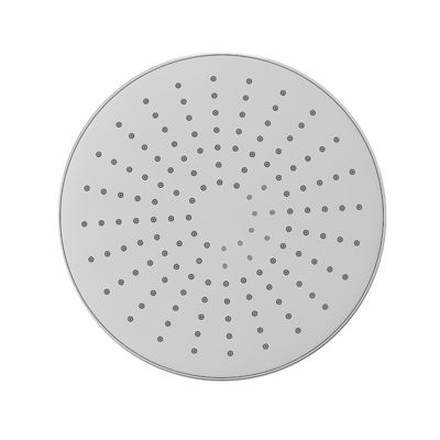 Fixed Support Type Bathroom Showers Classic Round Design Hot And Cold Water Function ABS Plastic Material