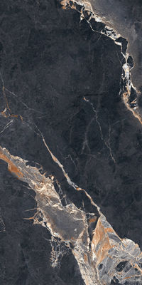 Zeus Apollo Glazed Porcelain Glass Floor Ceramic Tile 600*1200/Mm²  Black