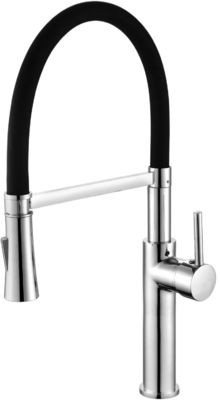 Single Handle Contemporary Pull Out Kitchen Taps For Efficiency