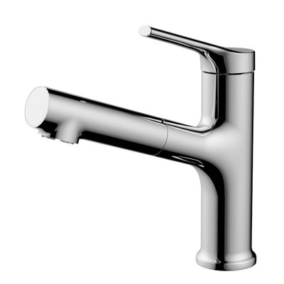 Tight Deck Installation Retractable Wash Basin Taps Easy To Use Temperature Display Safe To Use