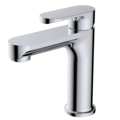Simple Art Single Handle Brass Taps Bathroom Sink Faucet Modern
