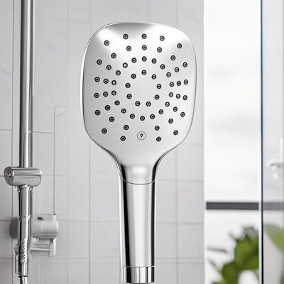 High And Short Luxury Bathroom Hotel Shower Head Buttons Can Change The Nozzle Method