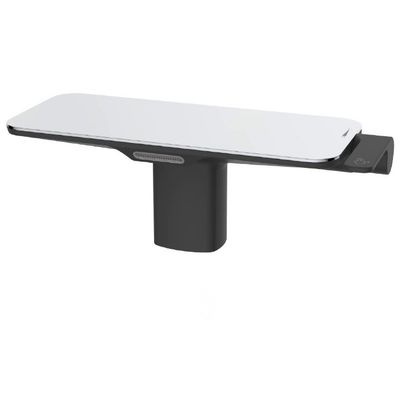 Deck Mounted Textured Bathroom One Handle Bathroom Faucet Shelving Type