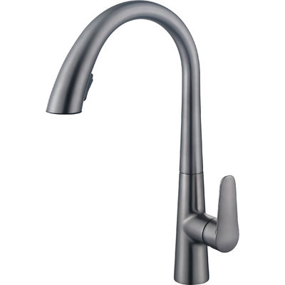 Barss Bright Black Single Handle Kitchen Faucet Pull Down Special Surface Treatment