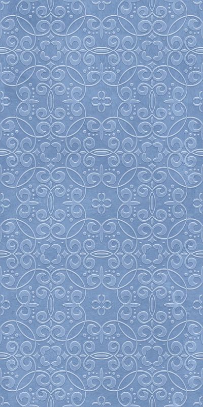 Blue Ceramic Glazed Tile 600*1200/Mm² Smooth And Slightly Shiny