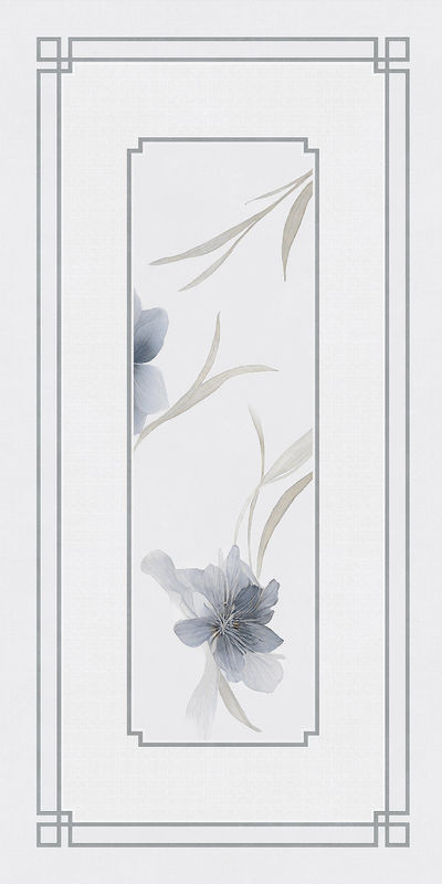 Elegant Song Elegance White Glazed Tiles 16x16 Ceramic Tile 9mm