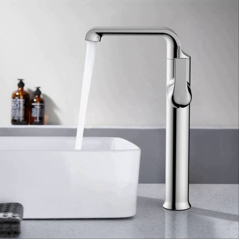 Water Saving Single Hole Single Handle Basin Mixer Tap Bathroom Washbasin Faucet