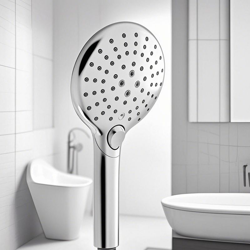 Nianyi Polished Bathroom Hand Shower Head High Pressure 3 Function Hand Shower