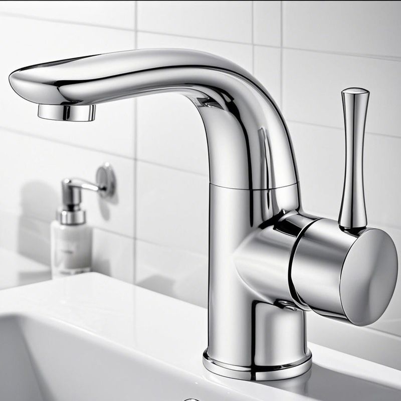 Brushed Nickel Bathroom Faucet Stainless Steel Waterfall Basin Tap