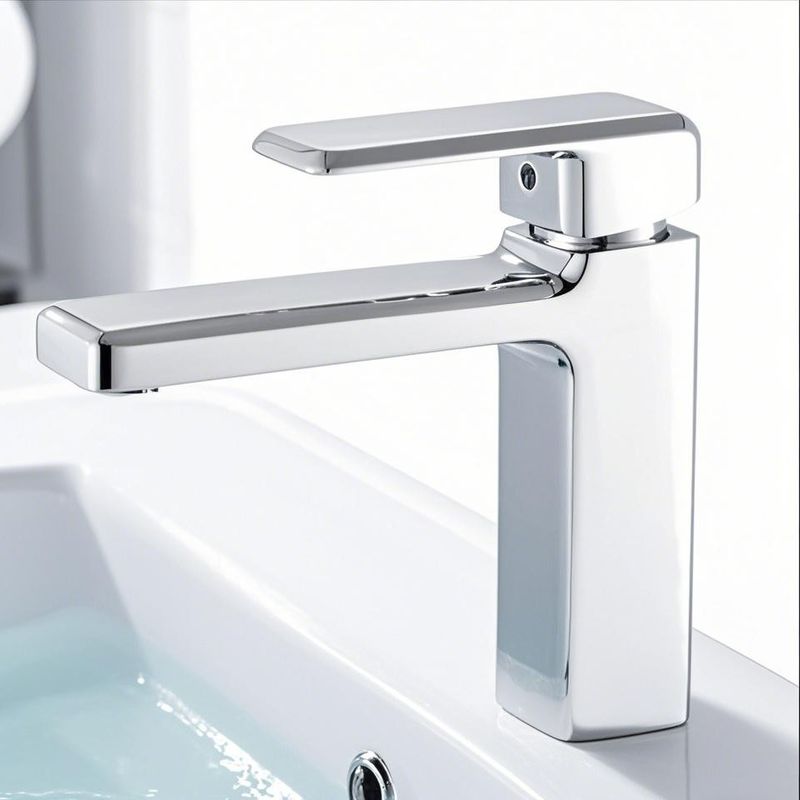 Advanced Surface Smoothing Single Handle Bathroom Faucet Deck Mounted