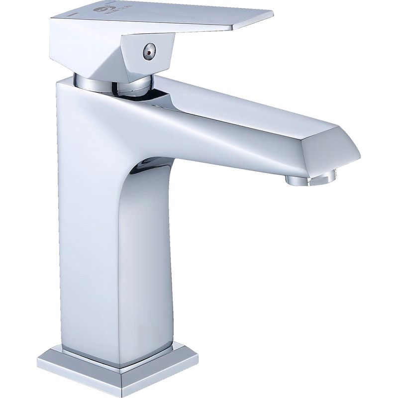 Antique Brass Bathroom Faucet Hot And Cold Single Hole Vintage Style Sink Faucets